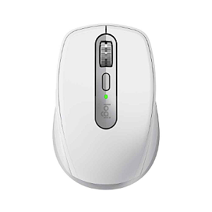 Mouse Sem Fio Logitech Mx Anywhere 3S 8000 Dpi Bluetooth Cinza Claro