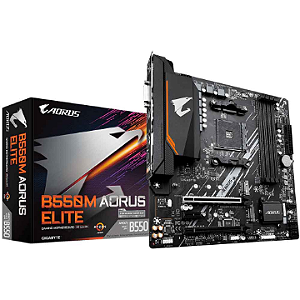 Placa Mae (Amd) Gigabyte B550M Aorus Elite 1.3 Ddr4 Am4