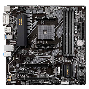 Placa Mae (Amd) Gigabyte B550M Ds3H 1.7 Ddr4 Am4