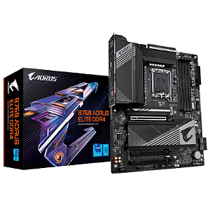 Placa Mae Gigabyte B760 Aorus Elite R1.0 Ddr4 Lga 1700 Atx