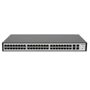 Switch Intelbras 48P Giga + 4P Gbic Sg 5204 Mr L2+ 4760046 Gerenciavel