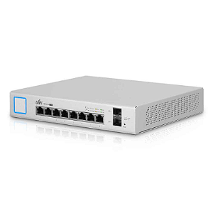 Switch 8P Ubiquiti Us-8-150W-Br Rack Gigabit 02 Sfp Giga Gerenciavel