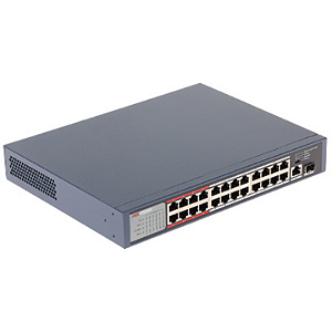 Switch 26P Hikvision Ds-3E0326P-E/M 24P Poe 802.3Af/At  1 Uplink 1 Sfp