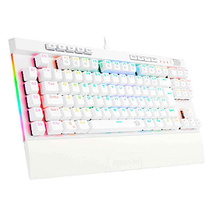 Teclado Gamer Redragon Magic-Wand Pro Branco Switch Brown