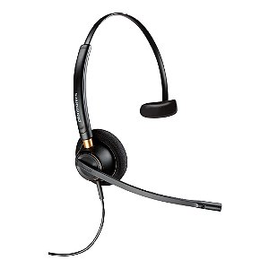 Headset Poly Ep 510 Qd Monoauricular Taa Preto 783Q1Aa