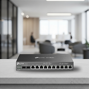Roteador Tp-Link Er7212Pc Gigabit Vpn Omada 3 Em 1 - Er7212Pc