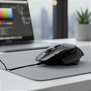 Mouse Logitech Gamer G G502X Usb Com Fio Preto - 910-006137
