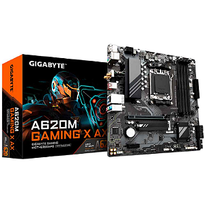 Placa Mae (Amd) Gigabyte A620M Gaming X Ax 1.1 Ddr5 Am5