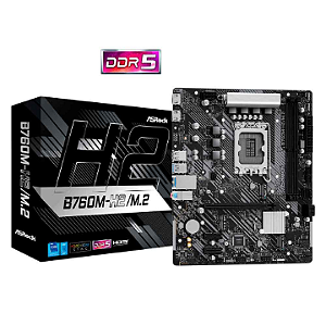 Placa Mae (Intel) Asrock B760M-H2/M.2 Ddr5 Lga1700 12° 13° E 14° Geracao