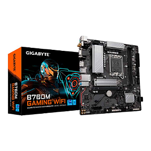 Placa Mae (Intel) Gigabyte B760M Gaming Wifi 1.4 Ddr5 Lga1700 12/13/14G