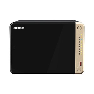 Storage QNAP 6-Baias TS-664-8G Celeron N5095 8Gb M.2 NVMe SSD Torre