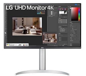 Monitor LG 27" 5ms Ajuste de Altura IPS FHD 27UP650-W
