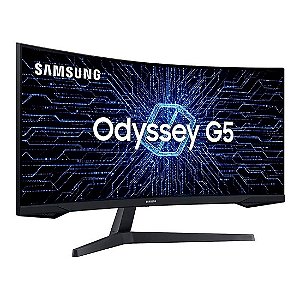 Monitor Samsung Curvo OLED 34" HD HDMI - LC34G55TWWLMZD