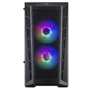 Gabinete Masterbox Mb311l Argb - Lateral Vidro 2 Fans Mcb-b311l-kgnn-s02