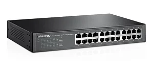 Switch 24P Tp-Link Tl-sg1024d Gigabit Mesa Ou Montavel Rack Nao Gerenciavel