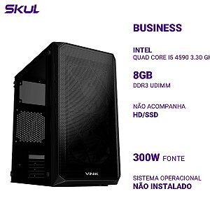 PC B500 Quad Core I5 4590 3.30 Ghz 8gb Ddr3 Sem Hd/ssd Fonte 300w