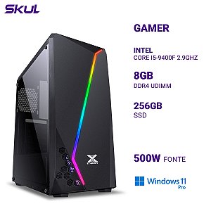 PC 5000 Core I5-9400f 2.9ghz 8gb Ssd 256gb Fonte 500w  Windows 11 Pro