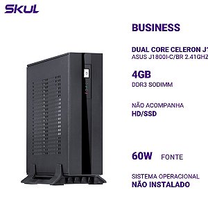 Mini PC B100 Celeron J1800 2.41ghz J1800i-c/br 4gb Sem Hd/ssd 1x Serial
