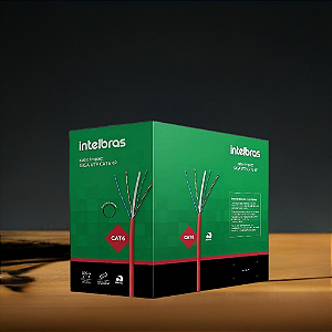 Cabo Utp Intelbras Cat6 4Px23 Awg Cmx Impact Giga 305M Cinza 4830005
