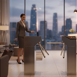 Catraca Pedestal Intelbras Cap 3000 Com Reconhecimento Facial 4660167