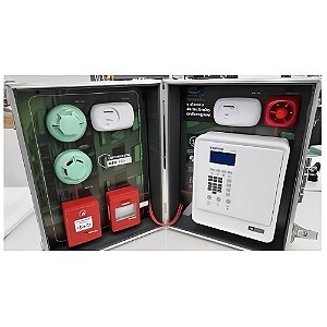 Maleta De Alarme De Incendio Intelbras Cie1125 Endereçavel 4910010