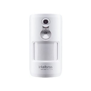 Sensor De Movimento Intelbras Ivp 8000 Pet Cam Infravermelho Passivo Com Câmera