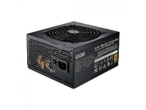 Fonte Cooler Master Mwe Gold V2 650w Modular 80 Plus Gold - Mpe-6501-afaag-wo