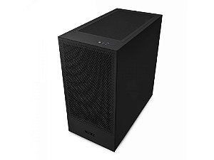 Gabinete Gamer Nzxt H5 Flow Lateral De Vidro Temperado Mini-itx/micro-atx/atx/eatx Preto - Cc-h51fb-