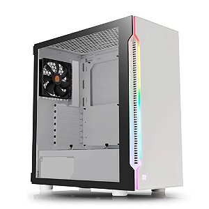 Gabinete Gamer Thermaltake H200 Tg Rgb White Ca-1M3-00M6Wn-00