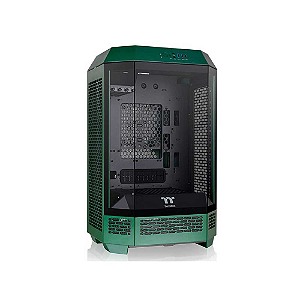 Gabinete Gamer Tt The Tower 300 Racing Green C/2Fans 140Mm Ca-1Y4-00Scwn-00