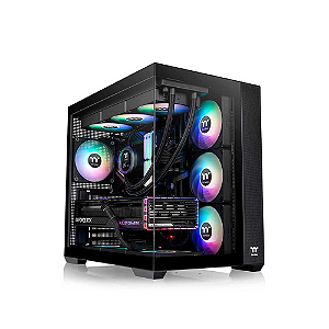 Gabinete Gamer Thermaltake View 380 Tg Argb Black 4 Fans Ca-1Z2-00M1Wn-00