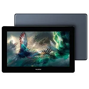 Mesa Digitalizadora Gt1562-G Huion Kamvas Plus 16" Uhd 4K Cinza Escuro