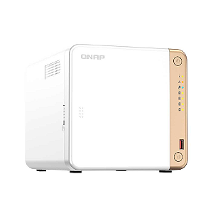 Storage Nas Qnap 4 Baias Intel N4505 2 Core, 2.9 Ghz, 4Gb, 1X 2,5 Gbe