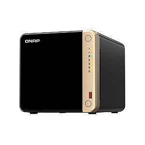 Storage Nas Qnap 4 Baias Intel N5095 4 Core 2.9Ghz 8Gb Torre Ts-464-8G-Br