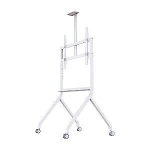 Suporte Pedestal North Bayo Tv 60" A 100" Ajuste Manual Nb-P200W Branco