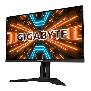 Monitor Gamer Gigabyte 32" Uhd M32U-Sa Ajuste De Altura Inclinação Pivot Frontal Vesa 1Ms 144HzHdmiDpUsbTipo-C
