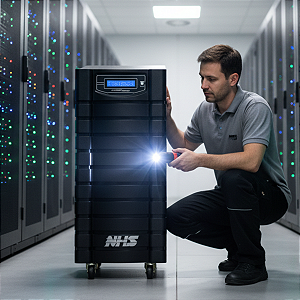 Nobreak Nhs Laser Senoidal 3500Va E.Bivolt S.120V Ou Conf 220V Bat 12X7Ah/120V Eng+Usb 8 Tomadas