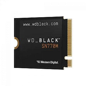 Ssd Wd Black Sn770M - 1Tb, Nvme, M.2 2230, Leitura 5150Mb/S, Gravação 4900Mb/S