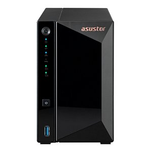 Storage Asustor 2-Baias As3302T V.2 - Realtek Rtd1619B 1.7Ghz (Quad-Core), 2Gb Ddr4, 1X 2,5 Gbe, Torre