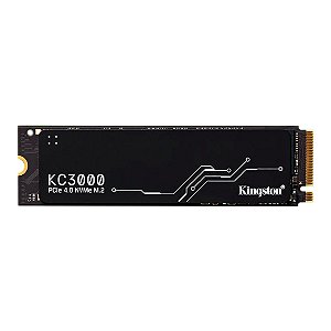 SSD 512GB  Kingston KC3000 PCIe Ger. 4.0 NVMe M.2 - SKC3000S/512G