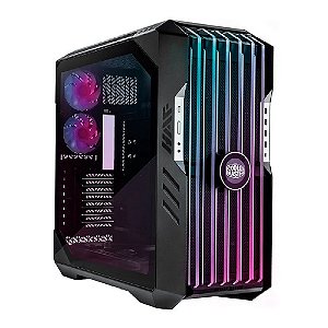 Gabinete Cooler Master Haf700evo Lateral De Vidro Mini Itx/micro Atx/atx/e-atx/ssi Ceb/ssi Eeb - H70