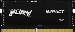 Memoria Kingston Fury Impact 32Gb Ddr5 5600Mhz Black Notebook Kf556S40Ib-32