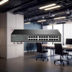Switch 24P Tp-Link Tl-Sg1024De Easy Smart TPN0339
