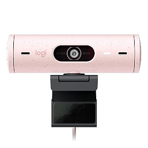 Webcam Logitech Brio 500 Rosa Full HD - 960-001418