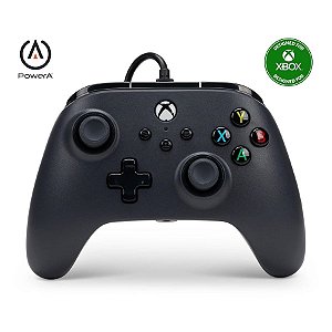 Controle Acco Brands Br Power a Com Fio Preto para Xbox Xs 1519265-02