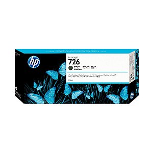 HP Inc. CARTUCHO TINTA HP 726 PRETO MATE 300 ML UK