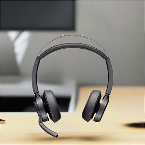 Headset Poly Voyager Focus 2 Teams Bluetooth Usb-A Anc-Sem Base 77Y85Aa