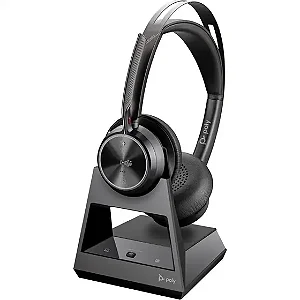 Headset Poly Voyager Focus 2 Teams Bluetooth Usb-C Anc-Com Base 77Y90Aa