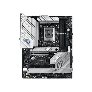 Placa Mãe Asus ROG STRIX B760-A GAMING WIFI Preto/Branco (LGA 1700/4xDDR5/HDMI/DP/M.2/USB 3.2)