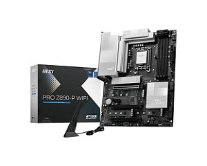 Placa Mãe MSI PRO Z890-P WIFI 7 (LGA 1851/4xDDR5/HDMI/DisplayPort/M.2/USB 4)